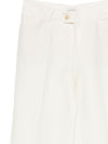 Closed Linen Blend Trousers