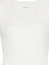 Closed Linen Cotton V-Necked Sweater