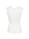 Closed Linen Cotton V-Necked Sweater