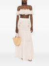 Ermanno Scervino Cotton Long Skirt