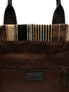 Emporio Armani Striped Tote Bag
