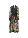 Lavi Printed Long Dress