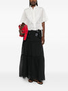 Ermanno Scervino Cotton Silk Embroidered Shirt
