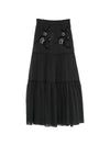 Ermanno Scervino Cotton Long Skirt