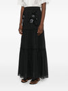 Ermanno Scervino Cotton Long Skirt