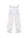 Relax Re-Lux Embroidered Cotton Trousers