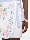 Relax Re-Lux Embroidered Cotton Skirt