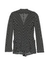 Junya Watanabe Polka-Dot Ruffled Jacket
