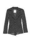 Junya Watanabe Polka-Dot Ruffled Jacket