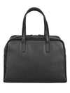 Mizuiro Medium Leather Boston Bag