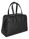 Mizuiro Medium Leather Boston Bag