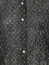 MIZUIRO Shirts BLACK