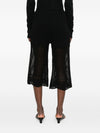 Iro Crochet Knit Wide-Leg Trousers