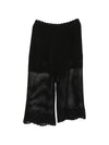 Iro Crochet Knit Wide-Leg Trousers