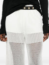 Iro Crochet Knit Wide-Leg Trousers