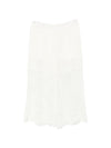 Iro Crochet Knit Wide-Leg Trousers