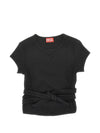 Diesel T-shirts and Polos BLACK