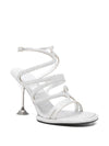 SERGIO ROSSI Sandals SILVER