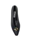 JIMMY CHOO Flat shoes BLACK