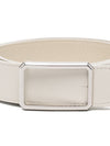 MAISON BOINET Belts Ivory