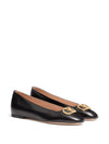 Valentino Garavani VLogo Signature Leather Ballet Flats