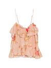 Zimmermann Roselight silk top