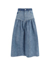 GANNI Skirts NAVY