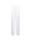 Via Masini 80 Linen wide-leg trousers