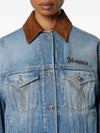 Versace Coats NAVY