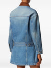 Versace Coats NAVY
