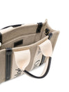 Chloé Chloe Woody Small Linen Tote Bag