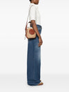 Chloé Chloe Raffia and Leather Bucket Bag