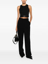 Givenchy Logo Waistband Crop Top
