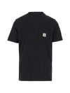 CARHARTT WIP MAIN T-shirts and Polos BLACK