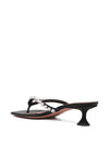 Amina Muaddi Sandals BLACK