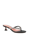 Amina Muaddi Sandals BLACK