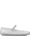 JIMMY CHOO Flat shoes SILVER