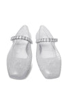 JIMMY CHOO Flat shoes SILVER