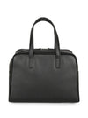 Mizuiro Medium Leather Boston Bag