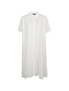 MIZUIRO Dresses WHITE