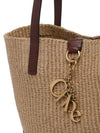 Chloé Charms rafia basket bag