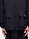 Y-3 Coats BLACK