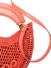 Chloé Summer Banana rafia mini hobo bag