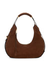 Moschino Suede Shoulder Bag