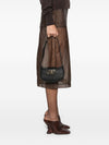 Ferragamo Gancini Zip Shoulder Bag