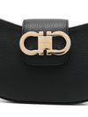 Ferragamo Gancini Zip Shoulder Bag