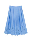 Ermanno Scervino Skirts LIGHT BLUE