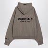 Fear of God Essentials Grey fleece cotton sweatshirt with logo