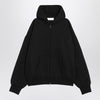 Fear of God Essentials Black fleece cotton sweatshirt with logo