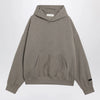 Fear of God Essentials Taupe cotton fleece hoodie